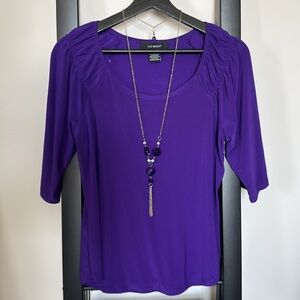 Liz McCoy Purple Women's Top